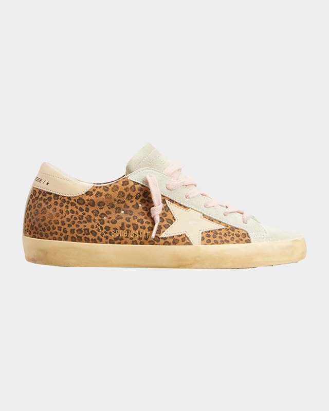 Superstar Animal Suede Low-Top Sneakers